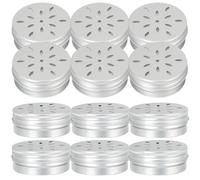 Cabilock Boîte Olfactive en Aluminium 60ml pour Chien 12 Pièces Outil D'entraînement à L'odeur Améliore Les Compétences Olfactives Réduit Le Stress pour Chiens de Travail