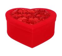 Cabilock Boîte Solution de Rangement Multifonctionnelle en Papier Rouge de Cœur pour Saint-valentin Élégante et Unique, pour Offrir