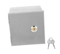 Cabilock Boîtier Étanche Mural avec Serrure pour Prise Électrique Coffret de Rangement Extérieur Résistant Aux Intempéries Protection Sécurisée pour Boîtes Jonction et Prises Électriques
