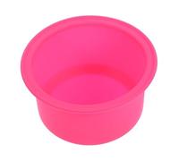 Cabilock Bol de Cire Silicone Résistant Chaleur Antiadhésif et Récipient Pratique pour Chauffe-cire Épilation Pot Intérieur Rose Sûr et Facile à Nettoyer