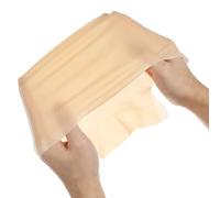 Cabilock Bonnet Chauve Latex Couleur Chair pour Maquillage Calotte Réaliste pour Adulte Accessoire Costume Halloween Cosplay et Théâtre et Facile à Utiliser