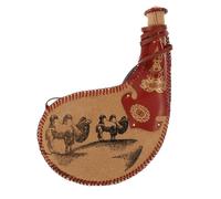 Cabilock bota pour la Danse à vin réutilisable Vintage Ancien Transporteur décoration de bota détenteur d'eau bota pour l'eau bota extérieur bota Portable Cuir