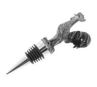 Cabilock Bouchon de Bouteille de Vin en Métal de Coq Bouchon Hermétique Réutilisable Accessoire pour Festival et Fêtes Compatible Bouteilles Standard Scellant pour Vin 1 Pièce