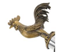 Cabilock Bouchon de Bouteille de Vin Métal Coq Décoratif Bouchon Réutilisable pour Festival Capuchon pour Boissons Accessoire Bar Élégant pour Fêtes