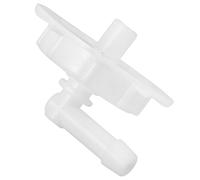 Cabilock Bouchon du Vase d'Expansion Liquide de Refroidissement pour Radiateur Plastique Résistant Blanc Remplacement Étanche pour Réservoir Compatible Maintenance Automobile