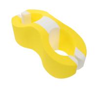 Cabilock Bouée d'Entraînement de Natation Adulte en EVA Jaune et Blanc Planche Flottante pour Jambes et Chevilles Correction de Posture Améliore Technique de Crawl Équipement Piscine