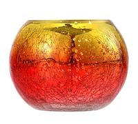 Cabilock Bougeoir en Verre Coloré Bougeoir Craquelé en Mosaïque s Photophores Ancien Photophore en Verre Bougies Votives en s Votifs Un Bureau Pilier