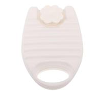 Cabilock Bouillotte Ovale Réutilisable Blanche en PE PP pour Lit D'hiver | Chauffe-pieds et Mains, Usage Portable, Relief Musculaire Ciblé, pour Femmes et Filles
