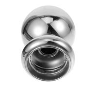 Cabilock Boule de Finition Sphérique en Acier Inoxydable Argenté pour Rampe D'escalier Haute Dureté et Design Moderne, pour Main Courante Intérieure