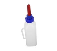 Cabilock Bouteille Dalimentation pour Agneau et Chèvre avec Tétine Silicone Épaisse et Souple Poignée Ergonomique Résistante et Conçue pour Veaux Chiots et Petits Animaux