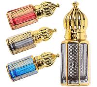 Cabilock Bouteille de Parfum Rechargeable Verre Décoratif avec Capuchon Alliage de Flacons pour et Huiles Essentielles pour Voyage et Stockage