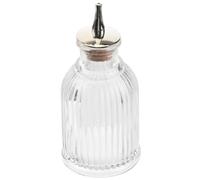 Cabilock Bouteille Verre à Bitters Récipient Pratique Pour Cocktails Mélanges Aromatiques Et Absinthe Design Compact Avec Bouchon Pour Bar Et Maison