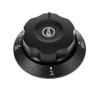 Cabilock Bouton Thermostat Noir Pour Cuisinière Et Four - Bouton De Remplacement 30-150° Pour Commande De Température Sur Friteuse Et Chauffe-eau