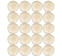 Cabilock Boutons Polygonaux 25Mm 40L Blanc Cassé 20 Pièces pour Couture de Manteaux Coupe-Vent Accessoires Artisanaux Hiver