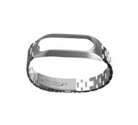 Cabilock Bracelet Montre Acier Inoxydable Remplacement pour Tracker d'Activité Design Ergonomique Confortable Sangle Métal Argentée pour Homme