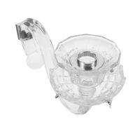 Cabilock Bras de Remplacement Verre pour Candélabre Cristal Support Stable et Élégant pour Réparation Anciens Bras de Candélabres Compatible Multi-modèles Installation Facile