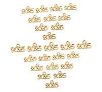 Cabilock Breloques 2025 DIY en Alliage Antique 100 Pcs pour Création Bijoux Femme Couleur Bronze Décoration Artisanale Fête Nouvel An Usage Créatif