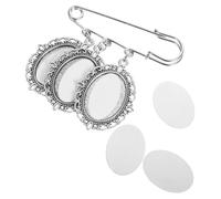 Cabilock Broche Métallique Graduation Diy avec Impression Transfert de Chaleur Épingle Décorative Thématique pour Célébrations Accessoire Pratique pour Vêtements et