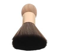 Cabilock Brosse à Cheveux Bois pour Nettoyage Nuque Brosse de Coiffeur avec Manche Bois pour Balayer Cheveux Après Coupe Accessoires de Nettoyage pour Salon