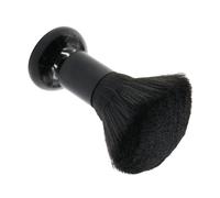 Cabilock Brosse à Cheveux Nettoyante Noire Fibres Douces Format Compact Outil de Coiffage Professionnel pour Nettoyage Après Coupe Usage Salon et Personnel