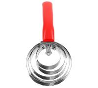 Cabilock Brosse à Poils pour Bétail et Brosse de Toilettage Cheval en Plastique et Acier Inoxydable pour Enlever Poils Morts et Sueur Lors du Toilettage des Chevaux