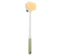 Cabilock Brosse de Bain à Double Face Manche Long 14 Pouces Poils Doux Exfoliante pour Pieds Nettoyage et Massage Relaxant Usage Domestique