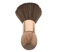 Cabilock Brosse de Barbier Professionnelle à Manche en Bois Poils Doux pour Cou et Visage Mini Format Compact pour Nettoyage Précis et Hygiène Accessoire Salon Coiffure Indispensable