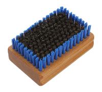 Cabilock Brosse de Fartage pour Entretien et Cirage pour Ski et Snowboard avec Manche en Bois, Nylon et Laiton, Nettoyage Doux et Puissant sur Piste