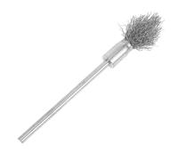 Cabilock Brosse Métallique sur Tige Prolongée pour Perceuse Brosse Roue Fil Acier pour Décapage Polissage et Élimination Rouille Accessoire pour Meuleuse Électrique