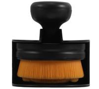 Cabilock Brosse Nettoyante Visage Manuelle Douce Exfoliante Forme Fleur pour Peau Lisse et Pores Affinés Améliore Absorption et Sérum Prise Main Confortable Noire