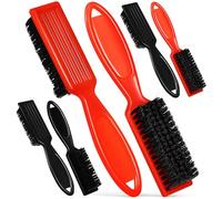 Cabilock Brosse Tondeuse à Cheveux En Nylon Lot De 6 Pièces Petit Taille Poignée Longue Nettoyage Barbe Hommes Professionnels Usage Voyage