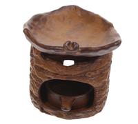 Cabilock Brûle-Parfum Réchaud à Parfum Encensoir pour Maison Brûleur De Cire Porte-Huile Essentiel