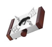 Cabilock Brûleur à Acier Inoxydable Épais avec Support pour Fondue et Cuisson Uniforme Réchaud Compact pour Camping Pique- et Restaurant Résistant et Facile à Nettoyer