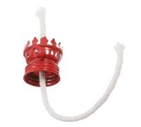 Cabilock Brûleur de Lampe à Pétrole Rouge Accessoire de Remplacement pour Lampe à Huile Installation Facile et Robuste pour Éclairage Optimal Votre Maison