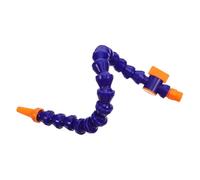Cabilock Buse d'Air Flexible en Plastique Bleu Réglage Directionnel et Système de Nettoyage Instantané pour Refroidissement des Outils, pour Entretien Rapide en Atelier