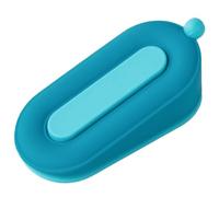 Cabilock Butée de Porte Forme de Coin Mute Antidérapant Bleu pour Protection Maison Bureau Garçon Fille et Animaux Bloque Porte Silencieux et Sécurisé