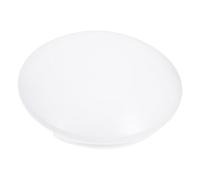 Cabilock Cache-Luminaire LED pour Plafonnier Ø190 MM Abat-Jour en Polycarbonate Blanc Opaque Châssis en Fer Diffuseur de Lumière pour Salon Chambre et Bureau Accessoire de Rechange
