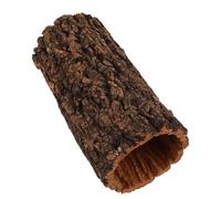 Cabilock Cachette Durée de Reptiles Bois Écorce pour Liège en Naturel Humide Bioactifs, Décor Enrichissant Longue Taille 20x10x10 Cm pour Terrariums