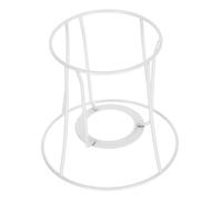 Cabilock Cadre de Lampe Vintage Forgé Support Robuste pour Abat Jour Design Français Unique pour Suspension et Lampe de Table DIY Compatible Douille