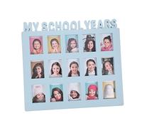 Cabilock Cadre Photo d'enregistrement de qualité Milieu Tapis d Image des Jours d école Cadres Photo Album Photo Cadre Photo d'école Cadre d'affichage d'images Photo d'identité Souvenir PVC