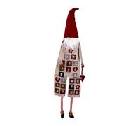 Cabilock Calendrier De À Suspendre Poupée GNOME Chapeau Rouge Décoration De Table Ou Murale