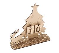 Cabilock Calendrier De Compte à Rebours De Noël Décoration Intérieure Cadeau De Fin Année