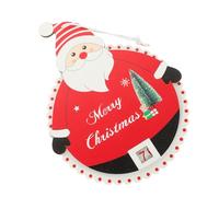 Cabilock Calendrier De Noël à Suspendre en Bois avec Compte à Rebours comme Décoration Murale De Noël Ou Calendrier De Noël Fait Maison