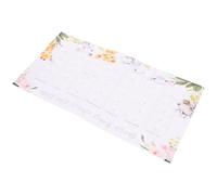 Cabilock Calendrier Mural Annuel de Naissance en Papier Rose Calendrier de Compte à Rebours Naissance pour Bureau et Chambre Bébé Facile à Utiliser