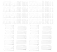 Cabilock Capsules D'ongles à Couverture Complète Transparentes 500 Pcs, 10 Tailles, Faux Ongles à Coller pour Nail Art Professionnel, Kit de Bouts D'ongles Naturels, Pose Rapide et Solide,
