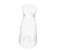 Cabilock Carafe à Vin en Verre sans Plomb 500 Ml, Distributeur de Whisky Ménager Élégant, Accessoire de Service pour Bar et Réception, Carafon à Brandy Pratique et Design Simple