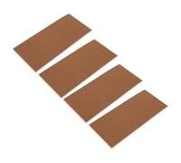 Cabilock Carnet de Storyboard 4 Volets Petit Format 4 Pièces, Papier Lisse Anti-bavure, Couverture Kraft Rigide, Carnet de Croquis Portable pour Artistes, Réalisateurs et Scénaristes