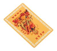 Cabilock Carte Amulette Délicate pour Carte de Chance Style Chinois Petite de Bénédiction