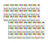Cabilock Cartes de Récompense à Poinçonner Classe - Lot de 50 Cartes en Papier à Motifs Dessin Animé Outils D’Encouragement Scolaire Multifonctionnels pour Motiver Élèves et Renforcer