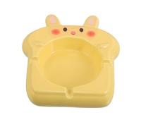 Cabilock Cendrier Céramique Lapin Kawaii Décor Mignon pour Salon Bureau Design Cartoon Élégant et Facile à Nettoyer Accessoire Vintage et
